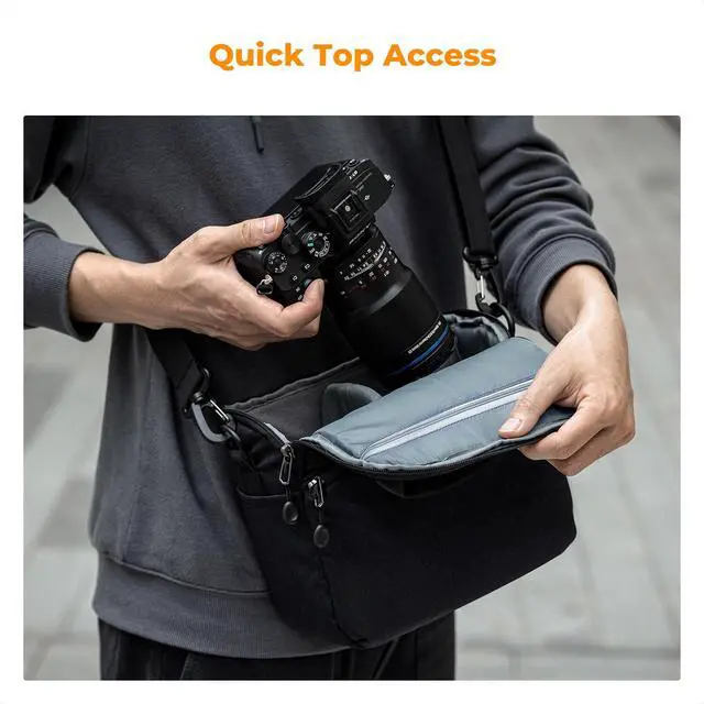 Alt view image 4 of 7 - Camera Sling Bag Small Crossbody Case