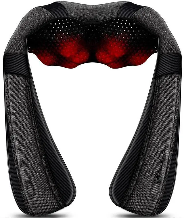 Main image of Shiatsu Neck and Back Massager with Heat for Pain Relief Deep Tissue Gifts