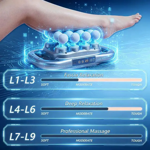 Alt view image 6 of 7 - 16 Head Massage Gun Deep Tissue, Back Massager for Pain Relief Deep Tissue