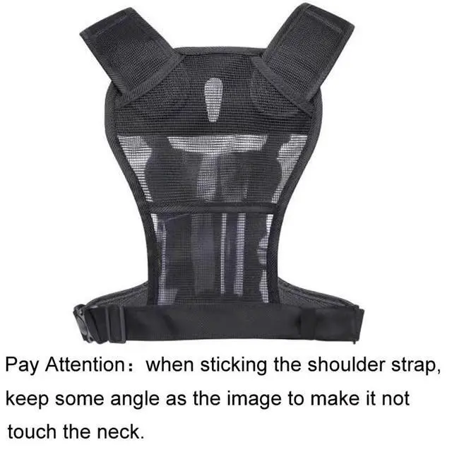 Alt view image 3 of 7 - Multi Camera Carrying Chest Harness Vest System with Side Holster and Secure Straps for Canon Nikon Sony Panasonic Olympus DSLR Cameras