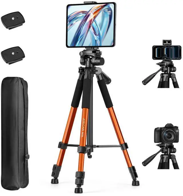 Main image of 67" Phone iPad Tripod, Professional Camera Tripod