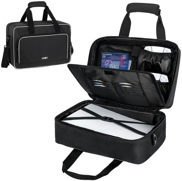 Main image of Travel Carrying Case Fits for PS5/PS5 Pro/PS4 with Thick Padding