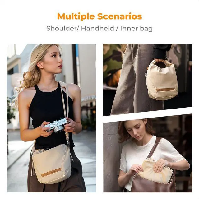 Alt view image 3 of 7 - Camera Sling Bag Small Compact Case
