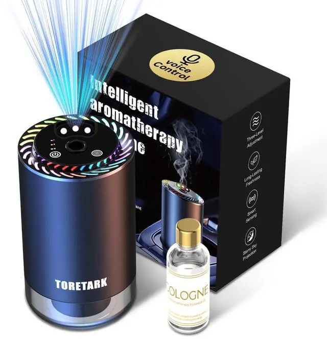 Main image of Smart Car Air Freshener, Voice Control Car Diffuser (Cologne)