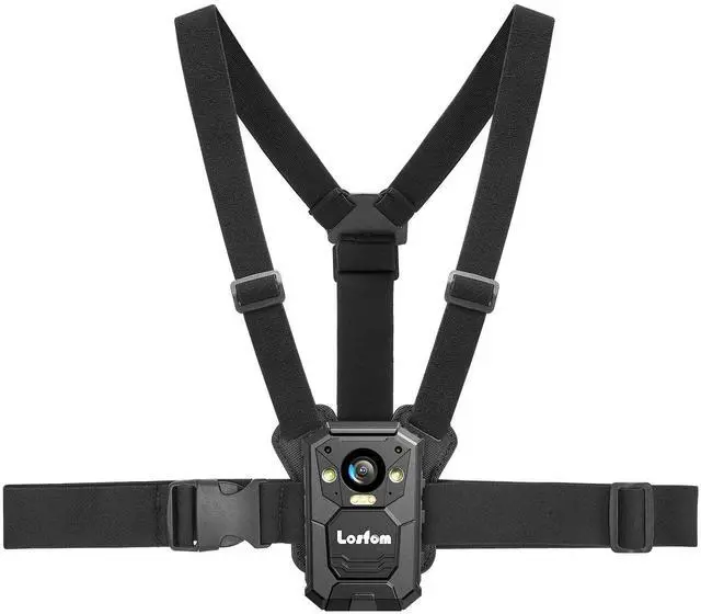 Main image of Body Camera Vest Mount,Adjustable Chest Strap Belt for All Brand Body Worn Camera,Dual Shoulder Body Cam Mount for Police,Sports,Hiking