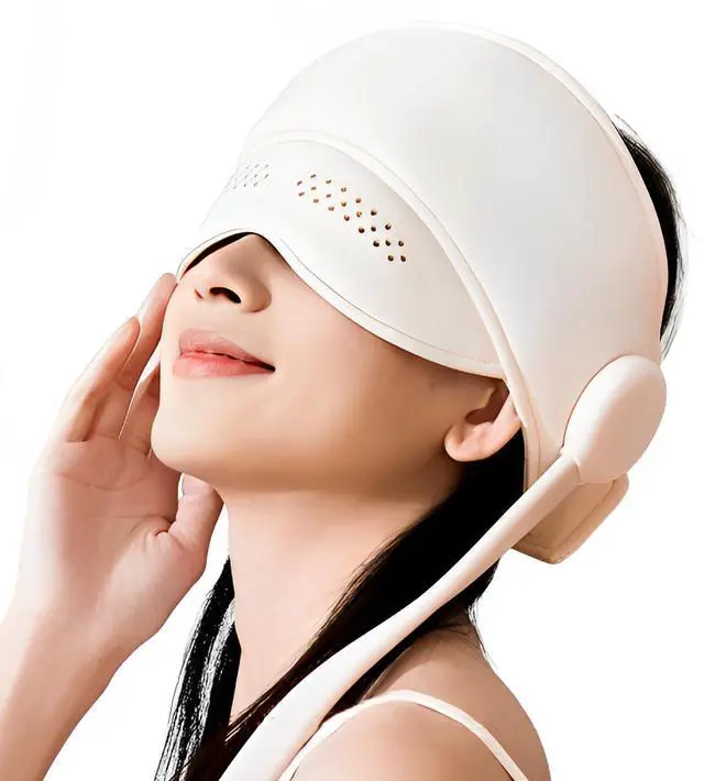 Main image of Electric Head Massager for Headaches, Eye Massager with Heat