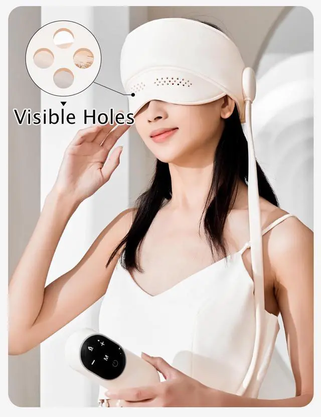 Alt view image 5 of 6 - Electric Head Massager for Headaches, Eye Massager with Heat