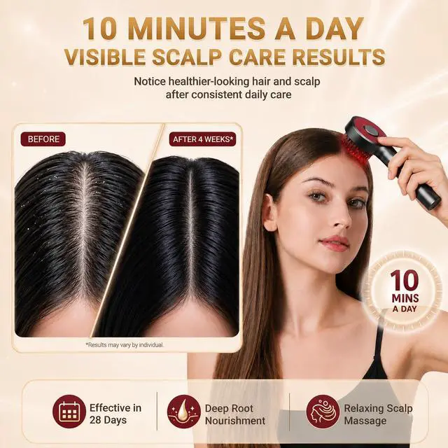 Alt view image 2 of 7 - Scalp Massager, 3-in-1 Hair Oil Applicator, Cordless Electric Massager, IPX7 Waterproof, Portable Scalp Brush for Hair Growth & Dandruff Removal, Salon Home & Travel Use, Grey
