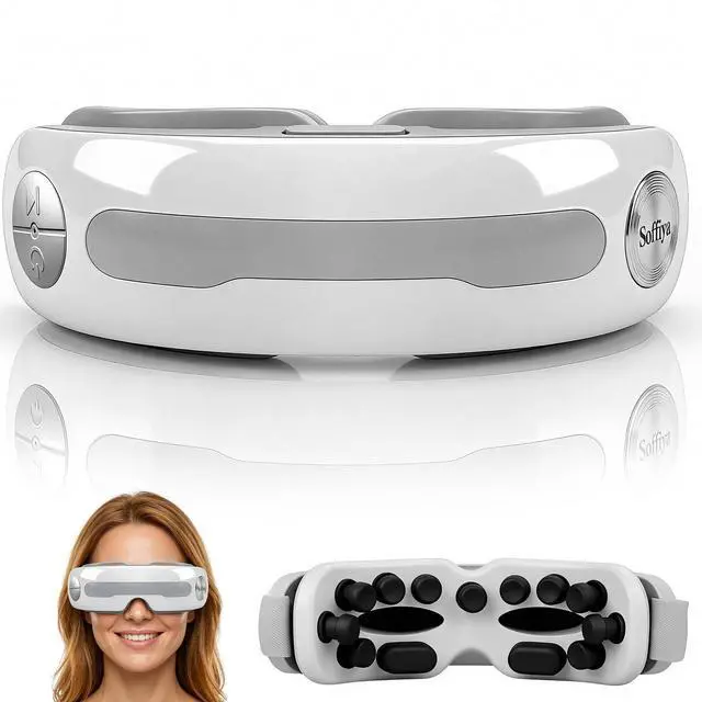 Main image of Eye Massager with Steam & Vibration for Eye Strain & Dryness Relief Steam, Vibration, Eye Strain Relief, Dryness Relief