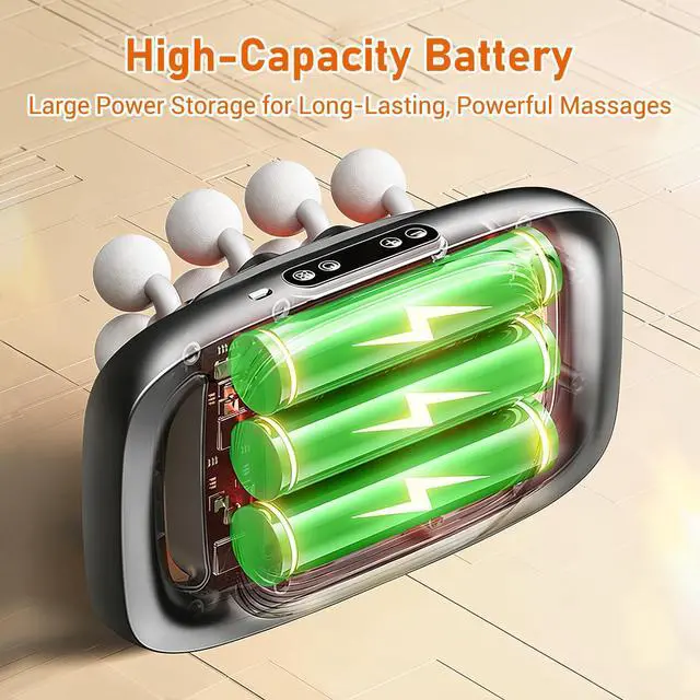 Alt view image 6 of 7 - 16-Head Massage Gun Set for Deep Tissue Massage, 3 Modes