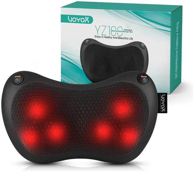 Main image of Shiatsu Neck and Back Massager with Heat for Home, Car, Office