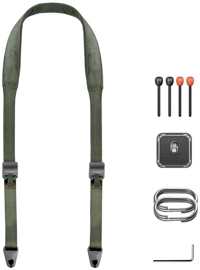 Main image of 1.8" Wide Padded Camera Strap with Quick Release Plate for DSLR/SLR