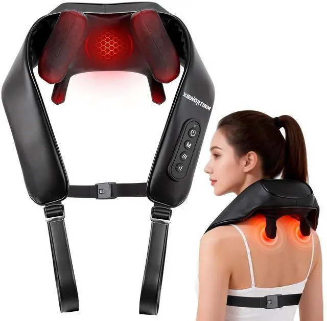 Main image of Cordless Shiatsu Neck and Back Massagers with Heat