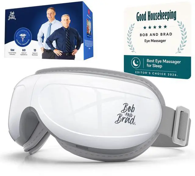 Main image of Eye Massager with Heat FSA Eligible HSA, Birthday Gifts for Women Men Mom, Heated Eye Mask for Migraines with Music, Smart Migraine Massager for Dry Eyes Relief & Improve Sleep