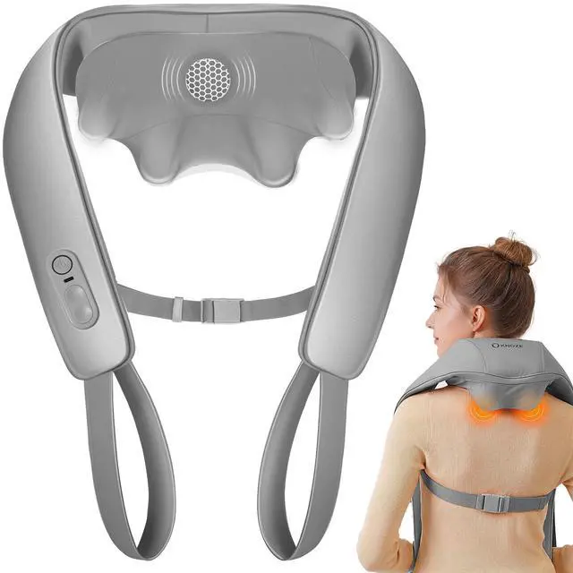 Main image of Cordless Neck Massager for Pain Relief Deep Tissue with Heat
