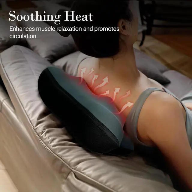 Alt view image 5 of 7 - Cordless Back Massager FSA Eligible HSA, Neck Massager with Heat