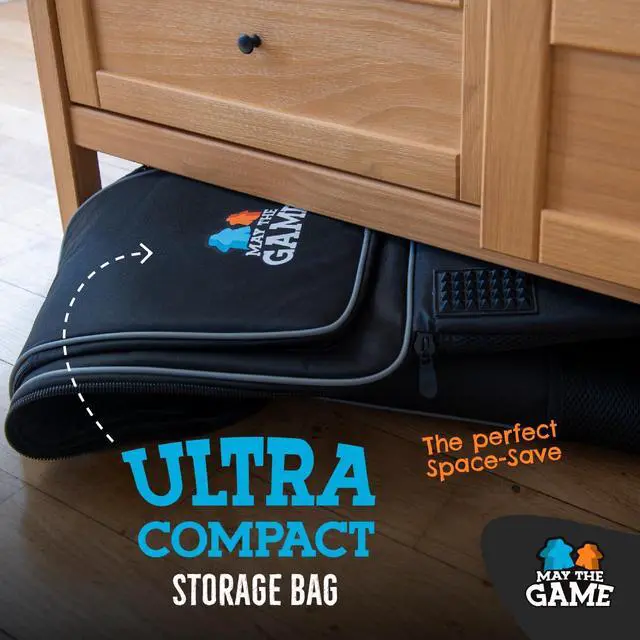 Alt view image 3 of 7 - XL Board Game Bag: Ultimate Backpack, Travel Organizer, Storage & Carrying Case for Board and Tabletop Games