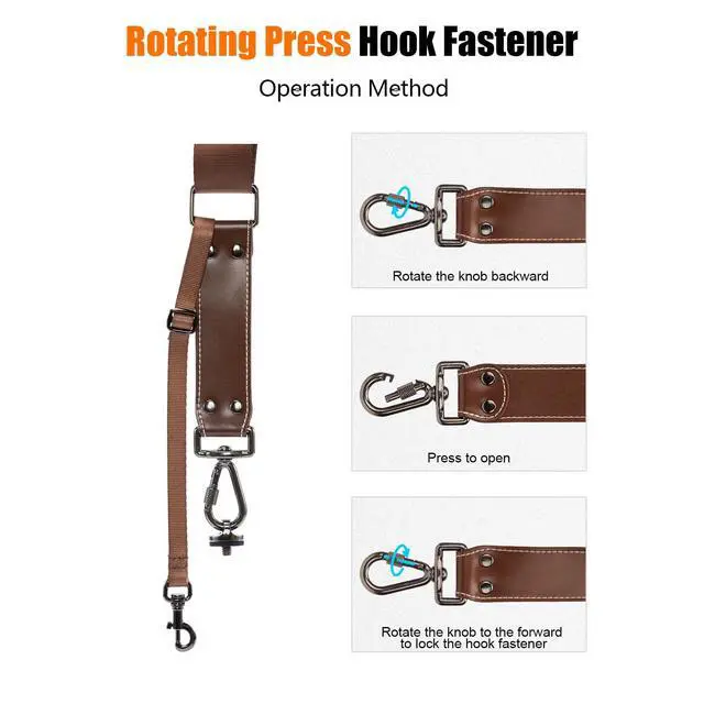 Alt view image 4 of 7 - Camera Strap, Camera Harness for Photographers-Leather Dual Camera