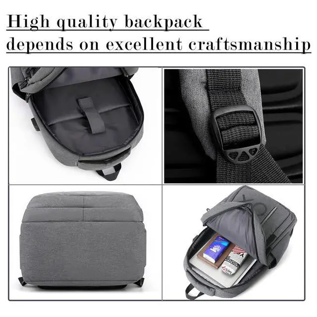 Alt view image 5 of 7 - Game Cosole Backpack Travel Bag Travel Carrying Case for PS5/PS4 Console and Accessories (Grey)