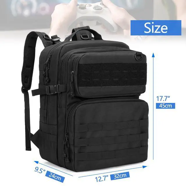 Alt view image 5 of 7 - Travel Backpack Compatible with PS5/PS5 Slim/PS5 Pro/PS4 Console