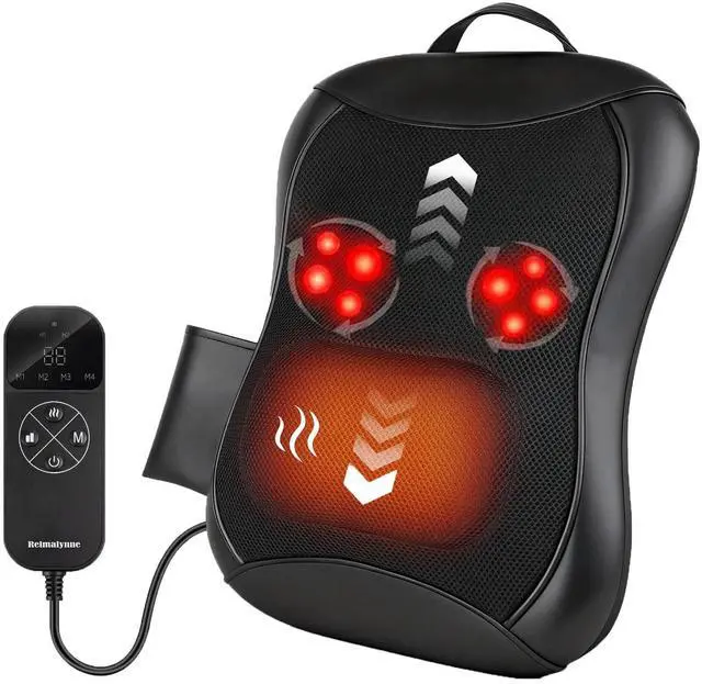 Main image of Shiatsu Back Massager with Heat: Upper & Lower Full Back Massager for Chair