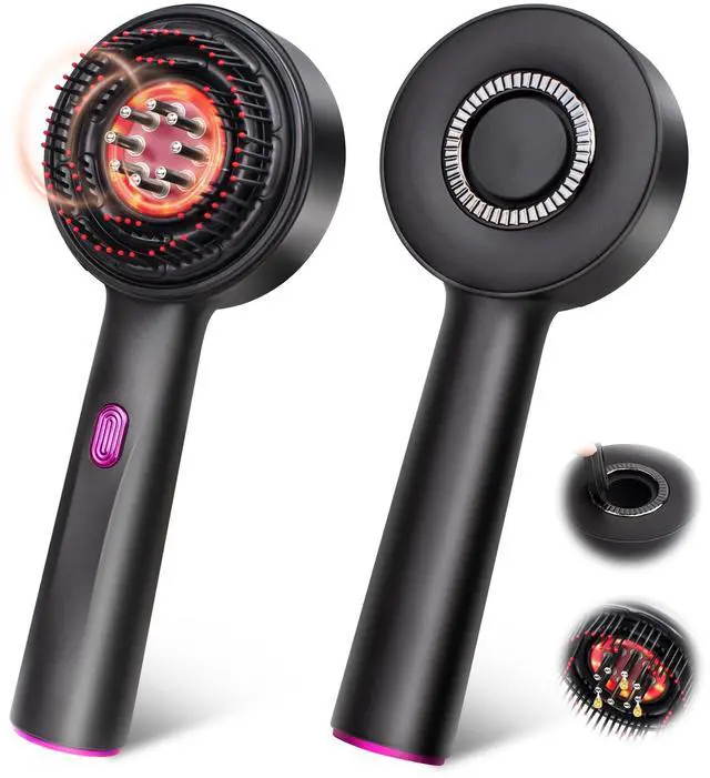 Main image of 3-in-1 Scalp Massager & Hair Growth Oil Applicator,Rechargeable Scalp Brush
