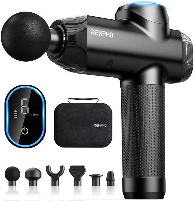 Main image of Power Massage Gun Deep Tissue, 12mm Amplitude, Professional Massager
