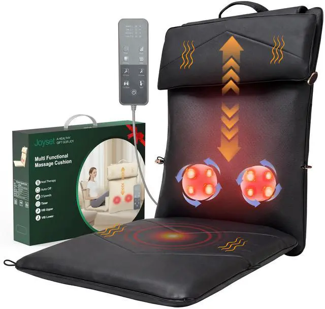 Main image of Shiatsu Back Massager for Chair with Heat and Vibration