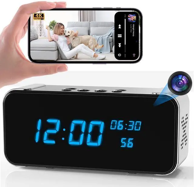 Main image of Wireless Security Mini 4K HD Camera with Night Vision and Motion Detection