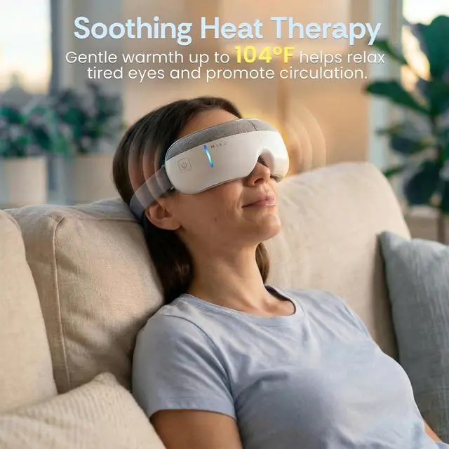 Alt view image 5 of 7 - Gaze Eye Massager with Heat and Air Compression