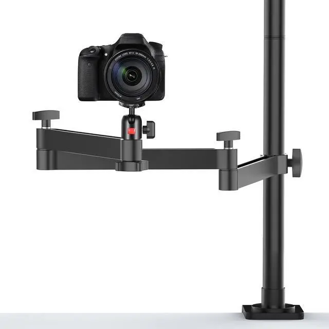 Main image of ULANZI Aluminum Camera Desk Stand Overhead Mount with Flexible Arm