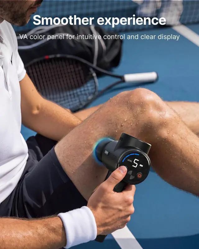 Alt view image 4 of 7 - Active Thermacool 2 Red Massage Gun with Infrared Heating, Cool Head