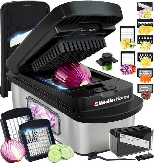 Main image of Pro-Series 10-in-1 Stainless Steel Multi Vegetable Chopper