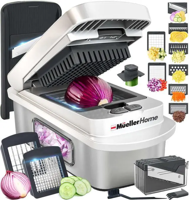 Main image of Pro-Series 10-in-1, Stainless Steel Multi Vegetable Chopper