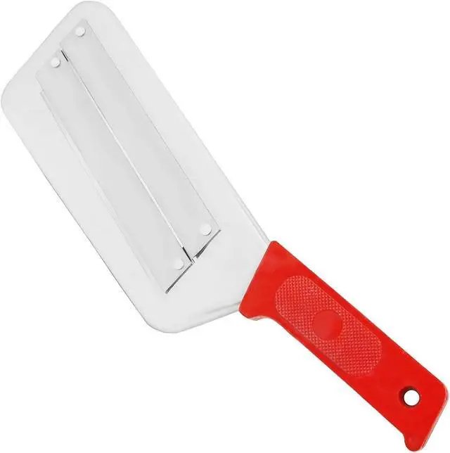 Alt view image 6 of 7 - Cabbage Kitchen Knife Slicer Chopper Shredder Sauerkraut Cutter Coleslaw Grater (Red)
