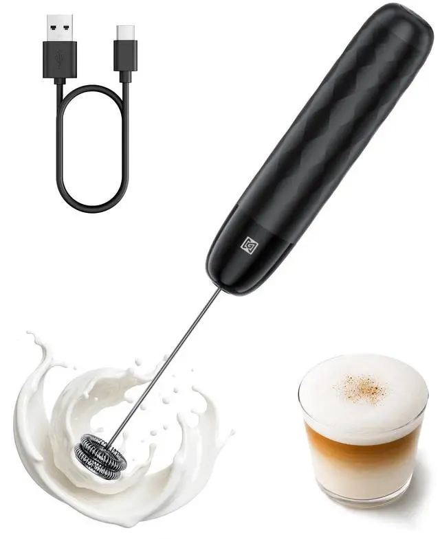 Main image of Rechargeable Milk Frother, LunaFro Mini with Detachable Wand