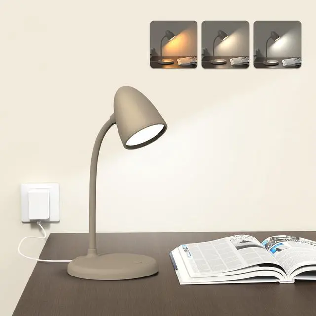 Main image of LED Desk Lamp for Home Office,Dimmable Table Lamp 3 Light Colors