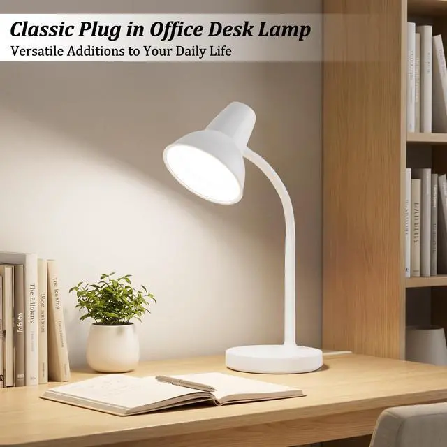 Alt view image 7 of 7 - LED Desk Lamps for Home Office, Flexible Gooseneck Eye-Caring Study Lamps