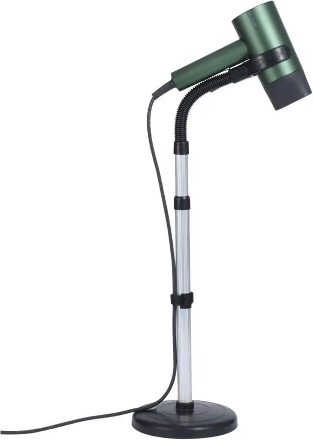 Main image of Hair Dryer Holder Stand, Blow Dryer Holder with Heavy Base Hands-Free 360 Degree Rotation, Adjustable Height Countertop Blow Dryer Holder, Good Ideas for Gifts,Birthday,Weddings,Holidays