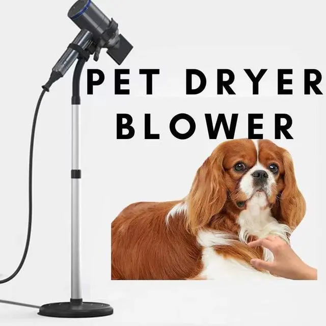 Alt view image 7 of 7 - Hair Dryer Holder Stand, Blow Dryer Holder with Heavy Base Hands-Free 360 Degree Rotation, Adjustable Height Countertop Blow Dryer Holder, Good Ideas for Gifts,Birthday,Weddings,Holidays