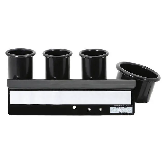 Alt view image 2 of 4 - Blow Dryer & Hair Iron Holder - Salon Appliance Rack w/Clamp