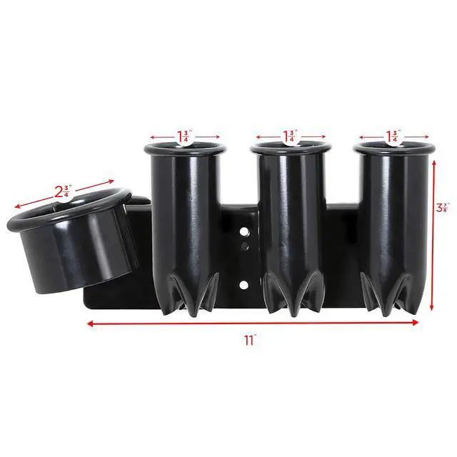 Alt view image 3 of 4 - Blow Dryer & Hair Iron Holder - Salon Appliance Rack w/Clamp