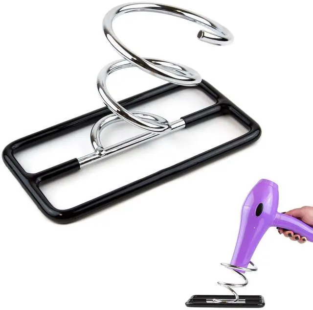 Main image of Hair Dryer Holder - Spiral Blow Dryer Holder Stand Dryer Holster