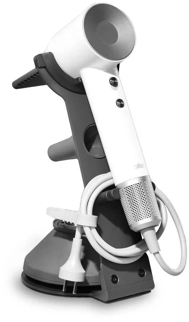 Main image of Laifen Hair Dryer Stand, Extra Tall Countertop Blow Dryer Holder with Weighted Base for Cord Protection, Sturdy Carbon Steel Matte Black (Fits Laifen)