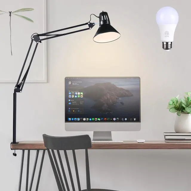 Main image of Swing Arm Desk Lamp for Home Office 360°Adjustable