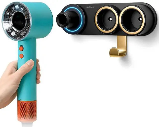 Main image of Magnetic Hair Dryer Holder Wall Mount for Most High Speed Blow Dryer