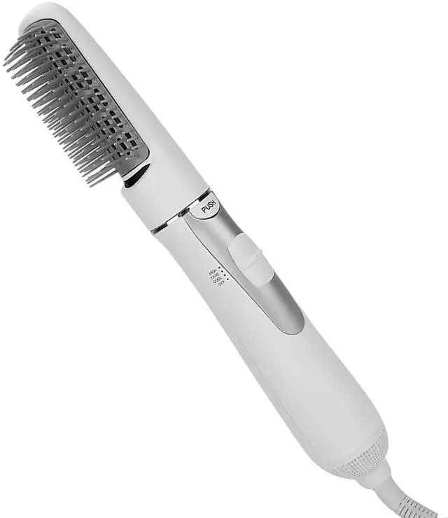 Main image of 2 in 1 Hair Dryer Brush, Negative Ion Anti-frizz Hot Air Brush Blower, Professional Electric Household Hair Curling Comb, Protable Hair Dryer Comb Machine