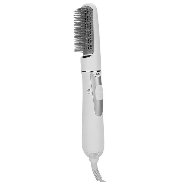 Alt view image 3 of 7 - 2 in 1 Hair Dryer Brush, Negative Ion Anti-frizz Hot Air Brush Blower, Professional Electric Household Hair Curling Comb, Protable Hair Dryer Comb Machine