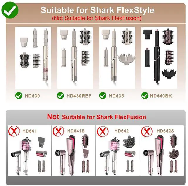 Alt view image 3 of 7 - Hair Dryer Holder for Shark FlexStyle, Wall Mount with Cord Hanger