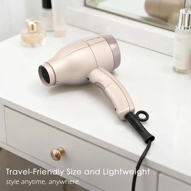 Alt view image 7 of 7 - Hair Dryer 1875W Diffuser Set, Ionic, 3 Attachments, 125V Home